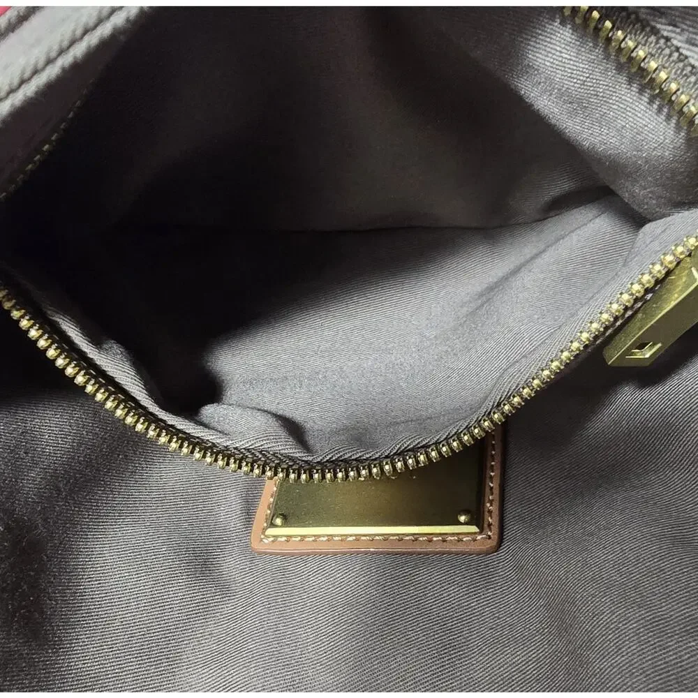 J. Crew Hot Pink Leather Invitation Bag Clutch Envelope Shoulder Purse w/Chain